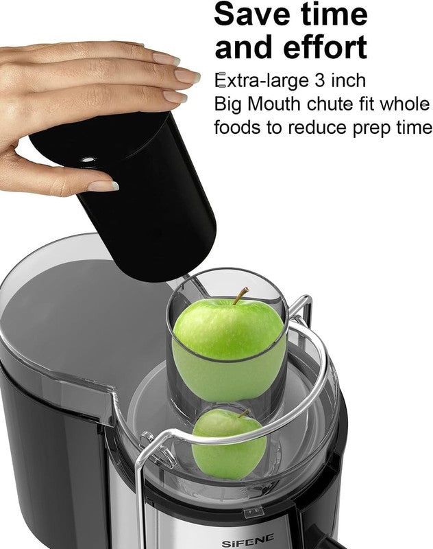 Centrifugal Juicer with 3" Big Mouth, Easy Clean, Non BPA Stainless Steel1