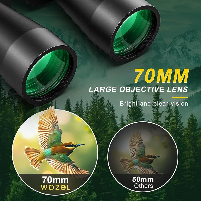 20x70 High Power Binoculars for Adults HD Bird Watching Hunting Travel Camping5