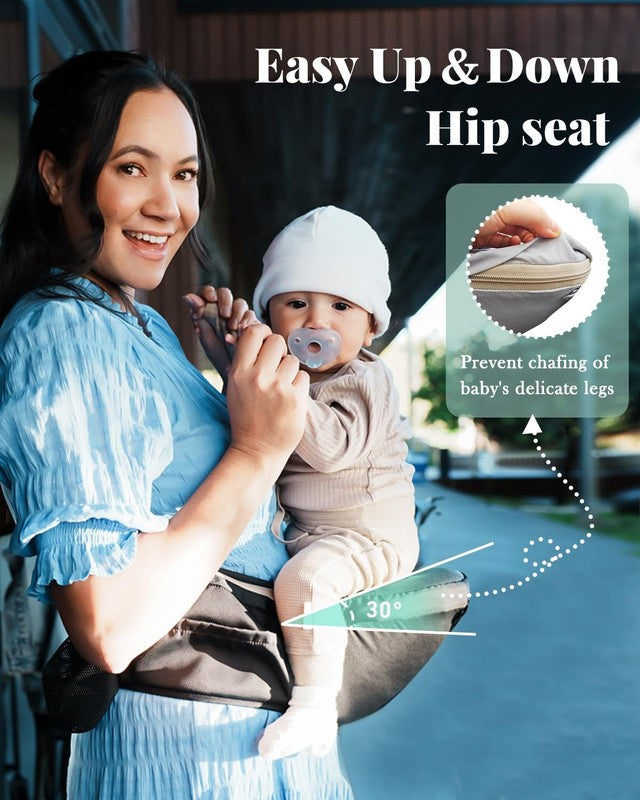 6-in-1 Safety-Certified Baby Carrier for Newborns to Toddlers, All Seasons4