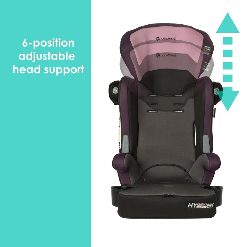 Hybrid SI 3 in 1 Combination Booster Car Seat w/ Side Impact Protection Orchid7