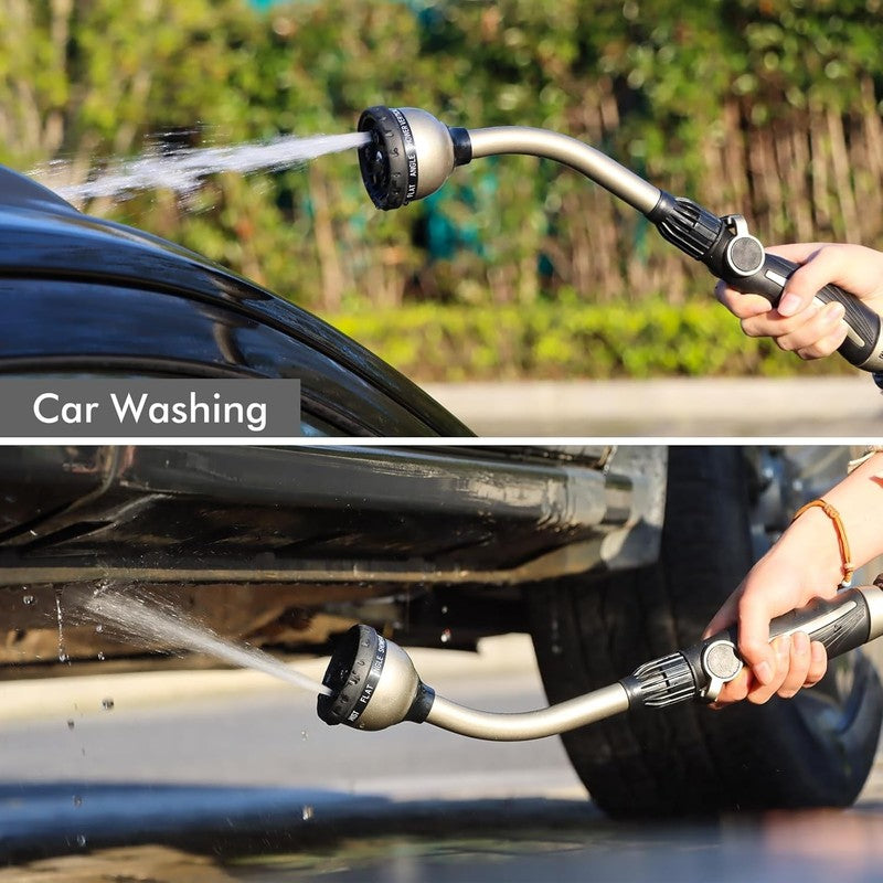 Heavy Duty Metal Watering Wand with 10 Spray Patterns & Thumb Control4