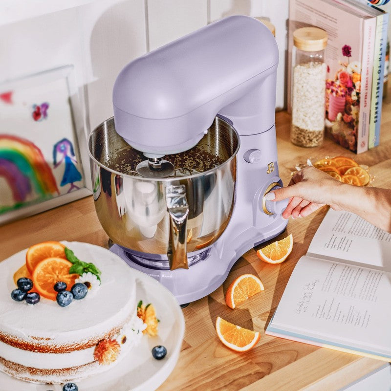 Beautiful 5.3 QT Stand Mixer w/ Flat Beater, Dough Hook by Drew Lavender7