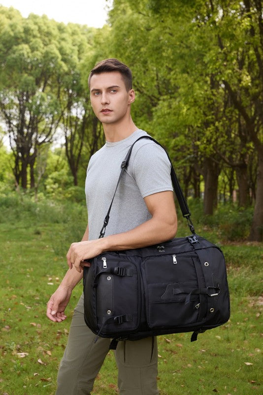 50L Travel Backpack Waterproof Extra Large Laptop Hiking Business Black10