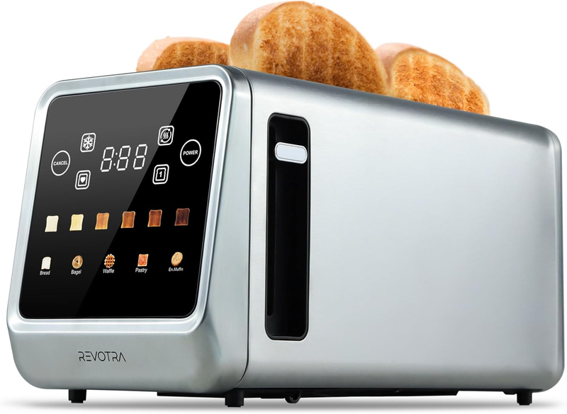 4 Slice Long Slot Toaster - Touch LED, Wide Slots, Dual Control, 6 Shades10