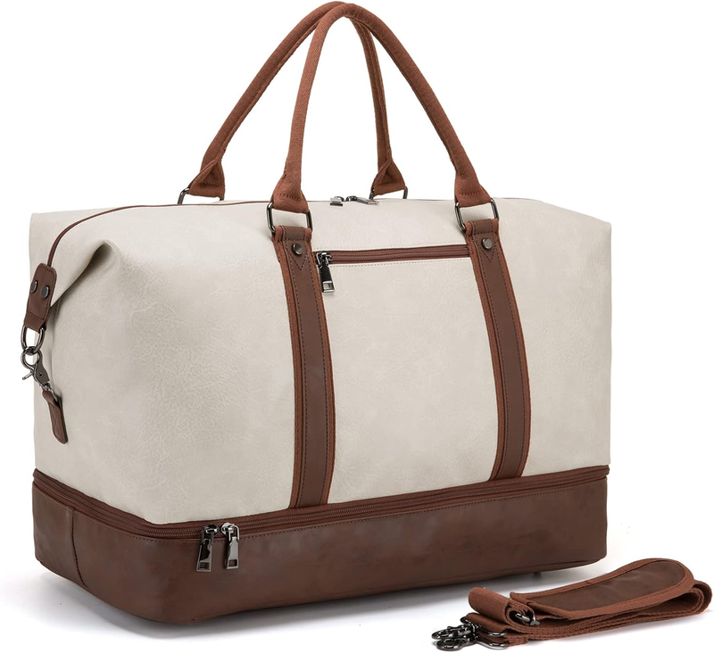 Weekender Overnight Bag Carry on Bag Travel Bag with Shoe Pouch0