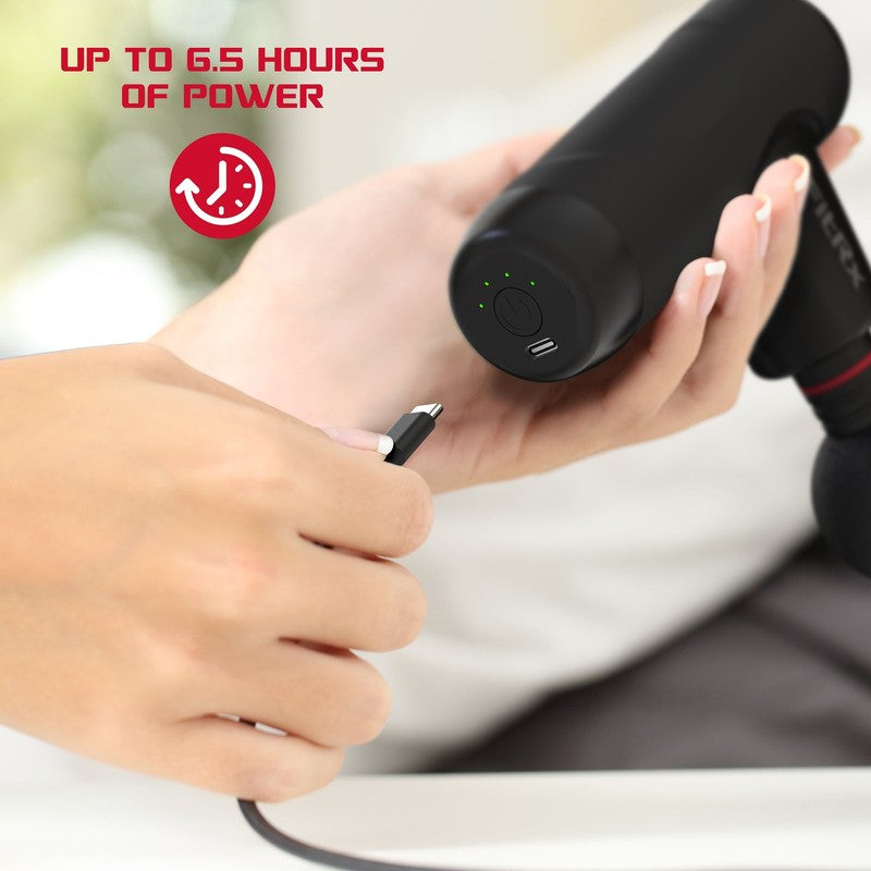 Mini Pro Neck and Back Handheld Deep Tissue Massage Gun Muscle Relief4