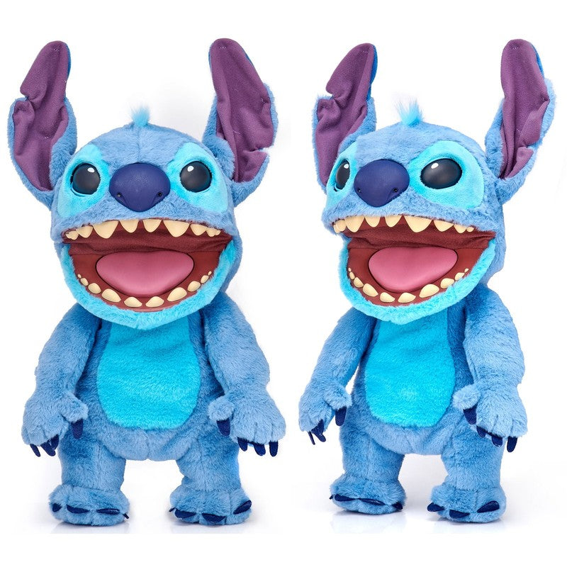 Stitch Puppetronic 18" Interactive Plush 100+ Actions & Sounds Ages 6+7