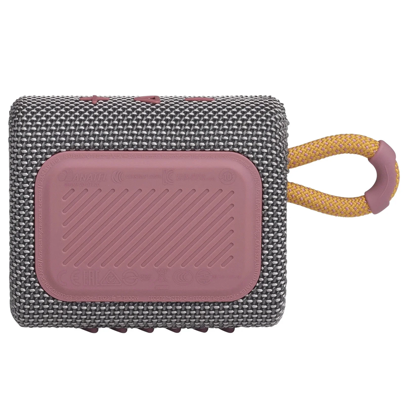 JBL Go 3 Portable Bluetooth Waterproof Mini Speaker Gray w/ Cleaning Cloth1