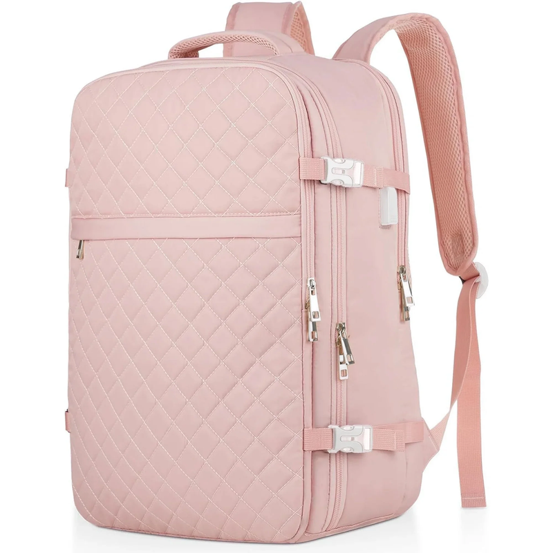 Travel Backpack for Women and Men, 40L Flight Approved Carry on Bag, Water Resis0