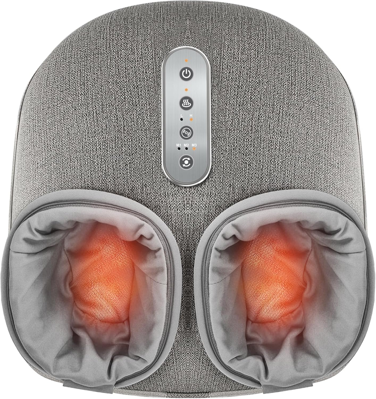 Shiatsu Foot Massager w/ Heat Deep Kneading Pain Relief Home Office7