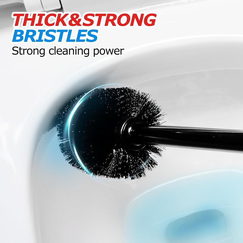 2 in 1 Toilet Plunger & Brush Set with Extended Handle for Easy Cleaning4