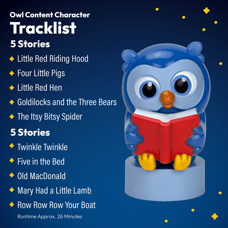 Projector Starter Set 5 Stories & 5 Songs, Toddler Toy Gift for Ages 3+4