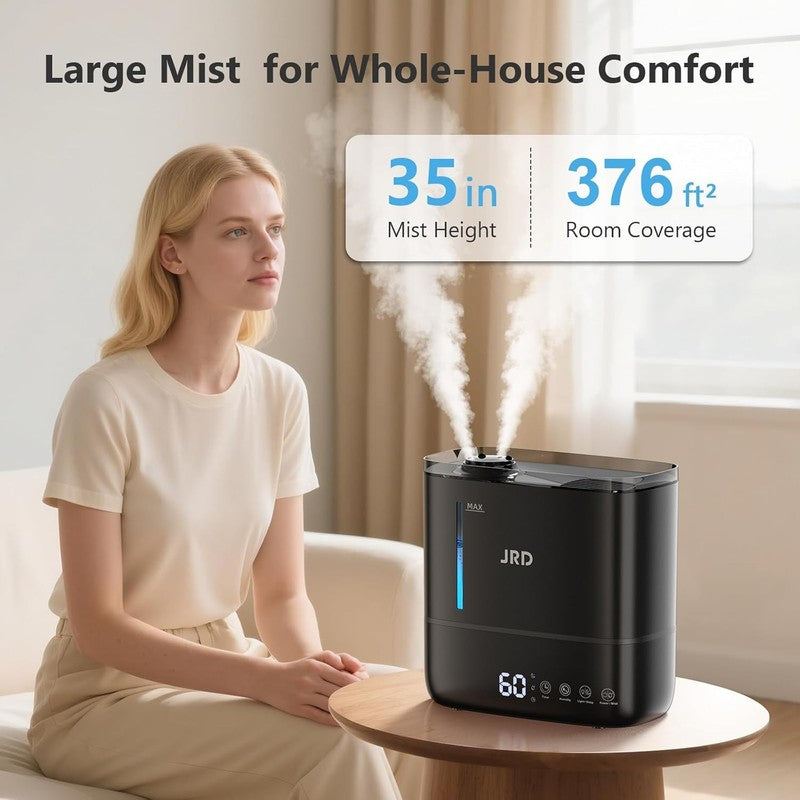 4L Cool Mist Humidifier Top Fill Bedroom 40H Essential Oil Diffuser White3