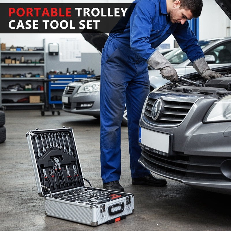 799Pcs Mechanic Tool Set with Trolley Case, Complete Household Tool Kit for Home3