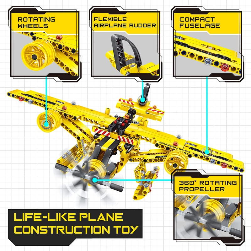 STEM / Building Toy for Ages 5, 6, 7, 8, 9, 10, 11, 12 Years Old Kid, Boy, Girl 4