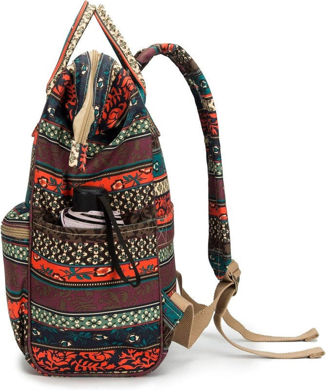 Waterproof Laptop Backpack 15.6" Travel Outdoor Bohemian Men Women6