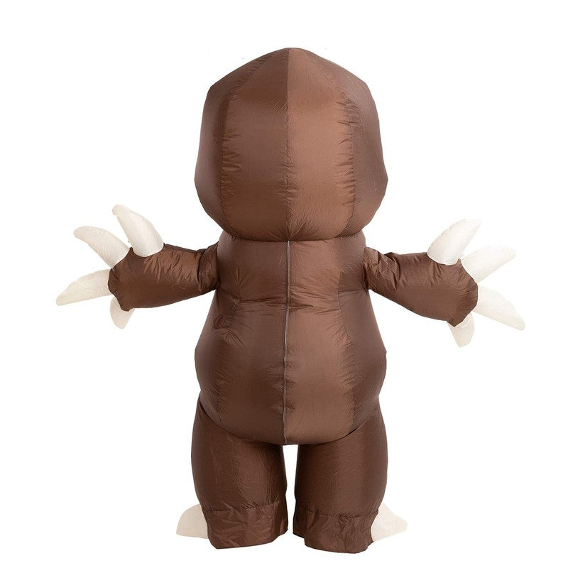Brown Sloth Inflatable Costume for Adults Air Blow Up Unisex Halloween Cosplay2