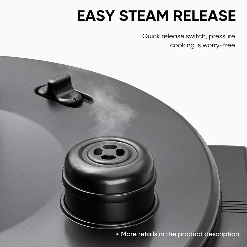 6 Quart 7 In 1 Electric Pressure Cooker with Multi Function Features and Stainle3