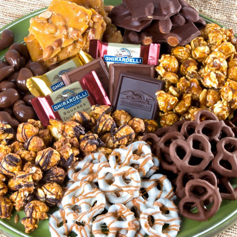 Chocolate, Caramel and Crunch Grand Gift Basket1