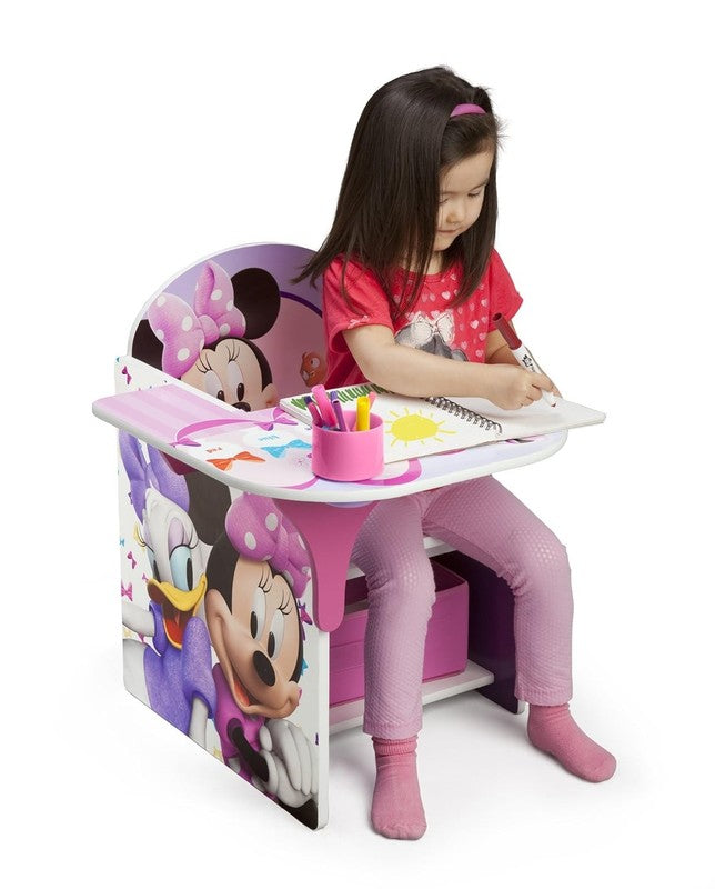 Chair Desk with Storage Bin, Minnie Mouse2
