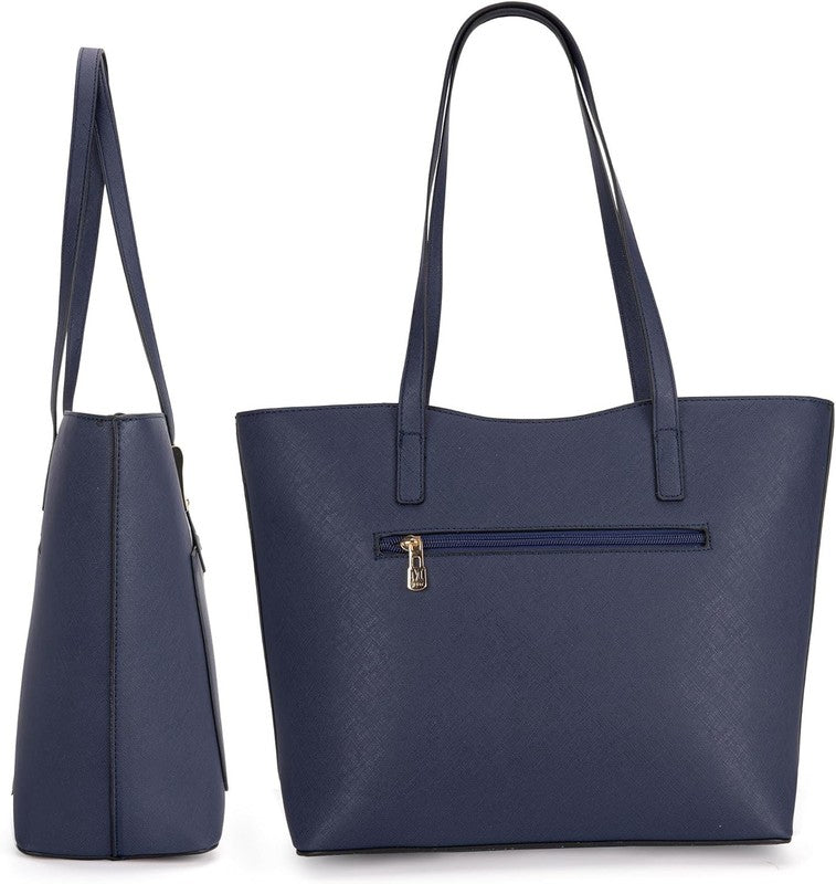 3PCS Purses for Women Tote Bag and Wallet Set Shoulder Satchel Handbags2