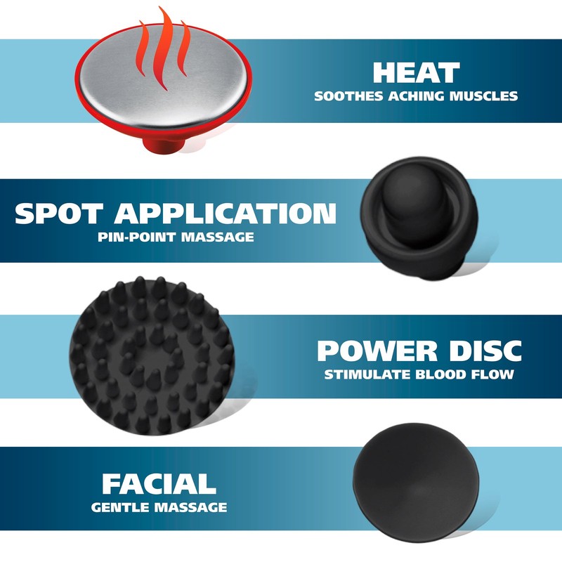 Hot Cold Therapy Handheld Massager Variable Intensity Full Body Pain Relief2