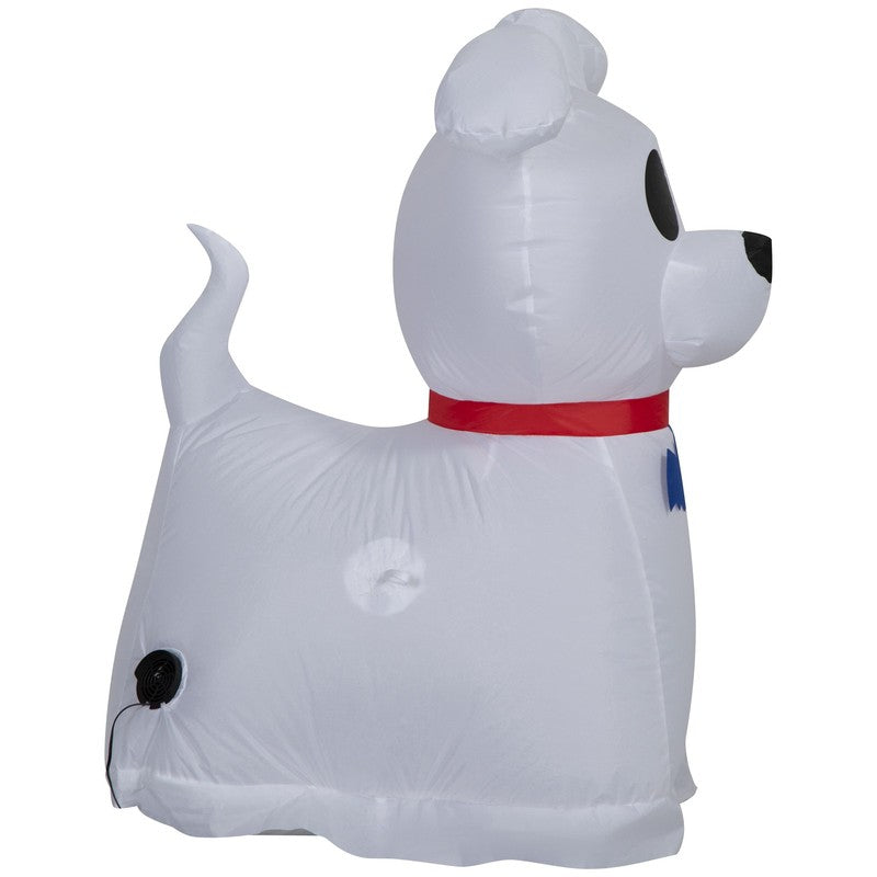 Ghost Dog Airblown Yard Inflatable, Multicolor, 3', Halloween by5