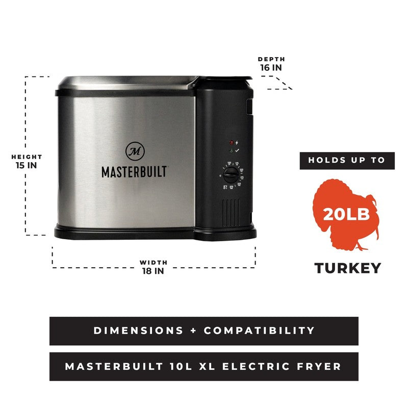 10 Liter XL Electric Fryer, Boiler, Steamer7