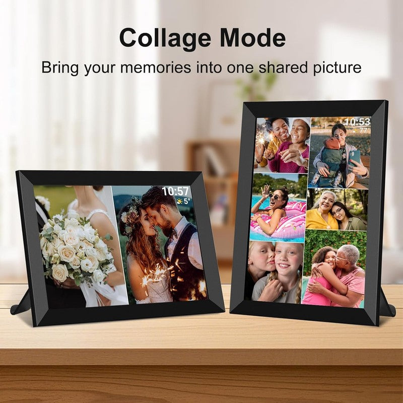 32GB FRAMEO 10.1 Inch Smart Wifi Digital Photo Frame 1280X800 IPS LCD Touch Scre5