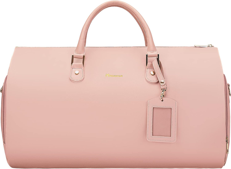 Women 2in1 Garment Duffle Bag Pink Hanging Suit Travel Carry On8