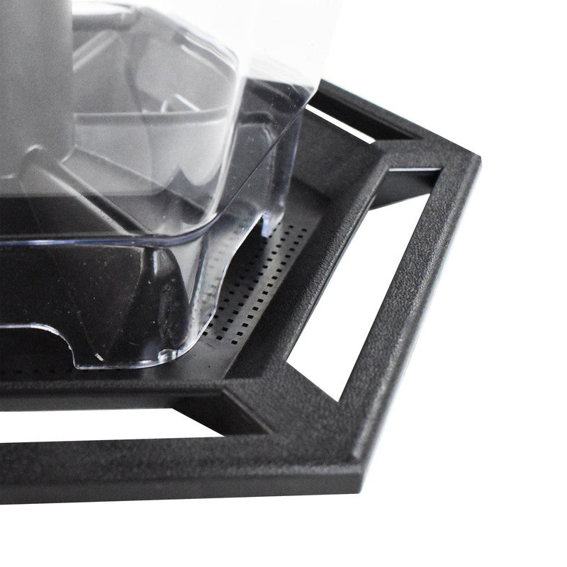 Earth Smart Black Recycled Plastic Hopper Bird Feeder, 6 lb Capacity, 11.5" Tall5