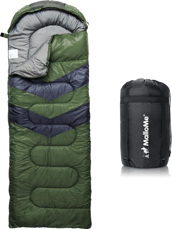 Sleeping Bag Cold Weather Adults Kids Lightweight Compact Camping Warm Gear8