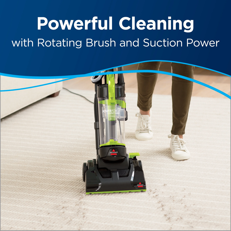 Powerforce Compact Turbo, Bagless, Upright Vacuum, Powerful Suction, East Empty 3