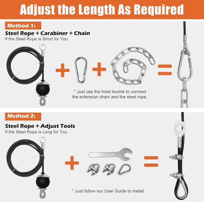 Home Gym Pulley System LAT Pulldown Triceps Biceps Back Shoulder Forearm3