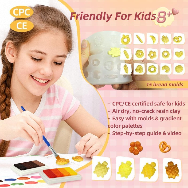 Girls Crafts Ages 8 12 Creative Craft Kits for Kids and Adults DIY Mini Bakery M2