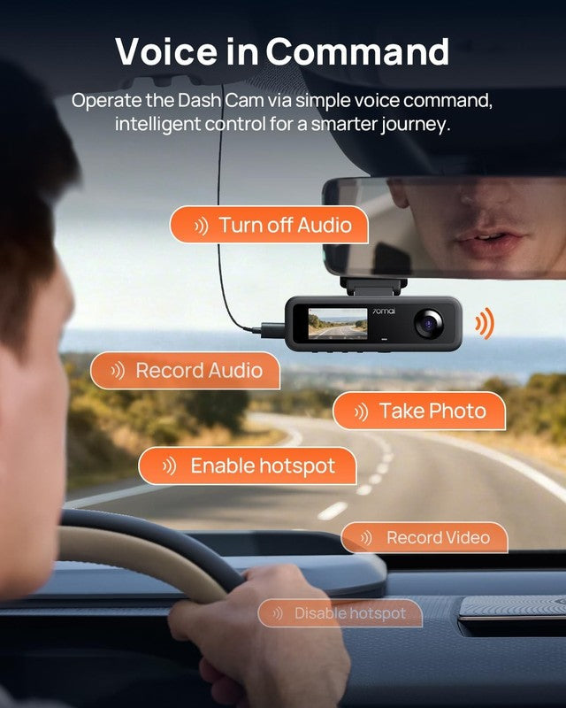 4K 3-Channel Dash Cam Front/Rear T800E GPS WiFi Voice Control Night Vision7