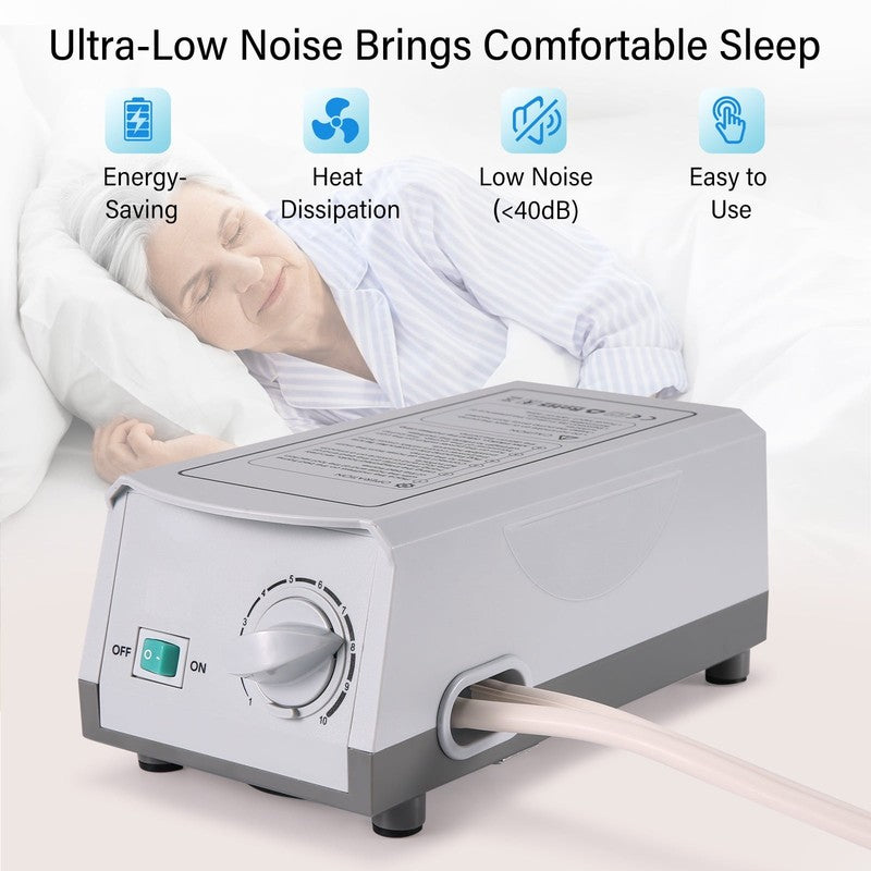 Alternating Air Pressure Mattress Pad, Medical Grade Relief Ulcer Bed Sores Air 2