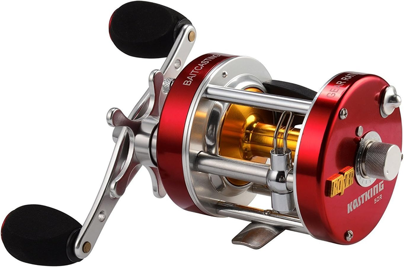 Rover Baitcasting Fishing Reel - Ideal for Catfish, Salmon, and Inshore Fishing10