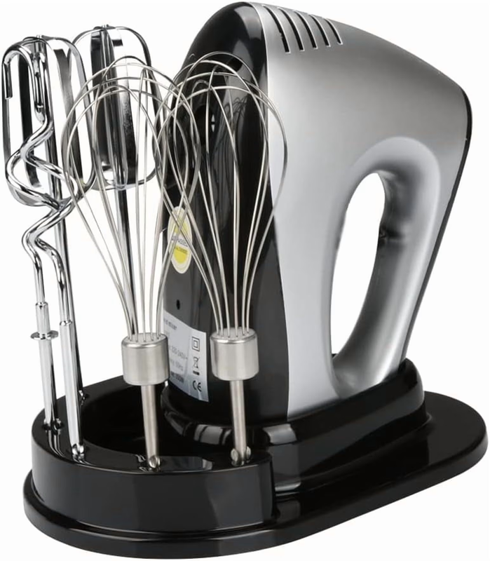 Electric Hand Mixer,300W Electric Egg Beater Hand Mixer Milk Frother Cream Foam0