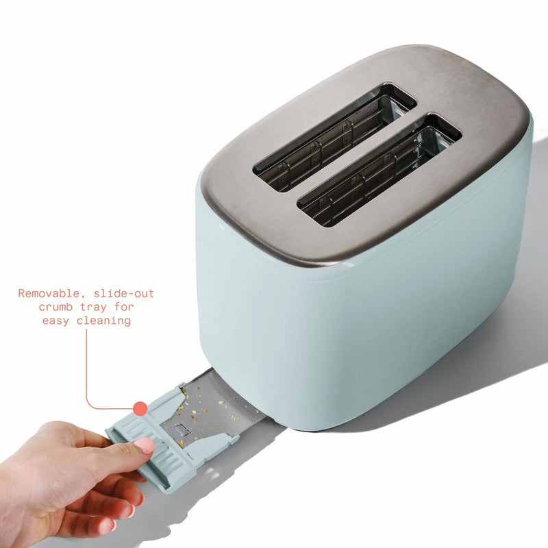 2 Slice Toaster with Touch Activated Display, Hydrangea by Drew Barrymore3