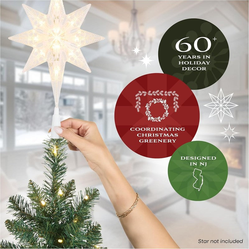 Pre-Lit Kingswood Fir Slim Christmas Tree 6.5Ft  250 Clear Lights Green7