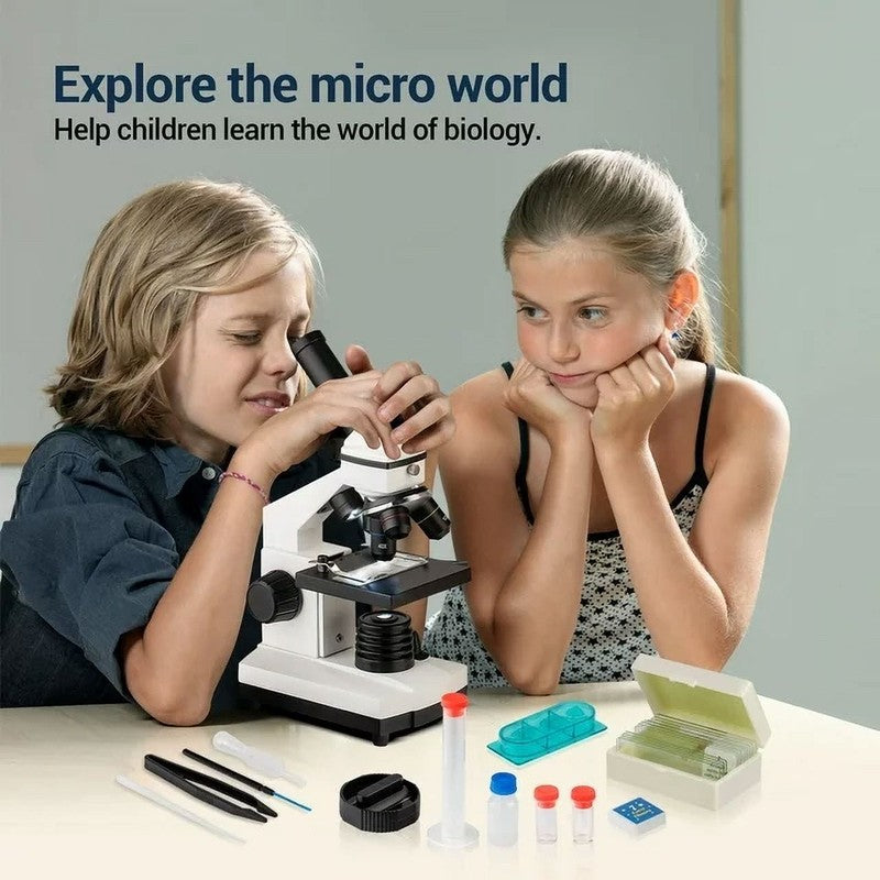Biological Microscope 100X–2000X for Kids & Adults – High Power4