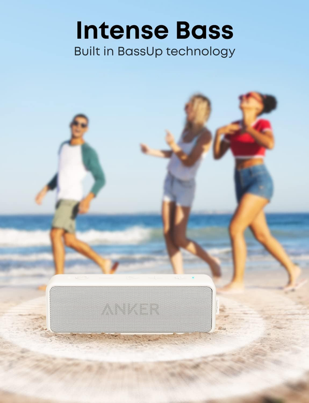 Soundcore 2 Portable Bluetooth Speaker Stereo BassUp IPX7 Waterproof 24H1