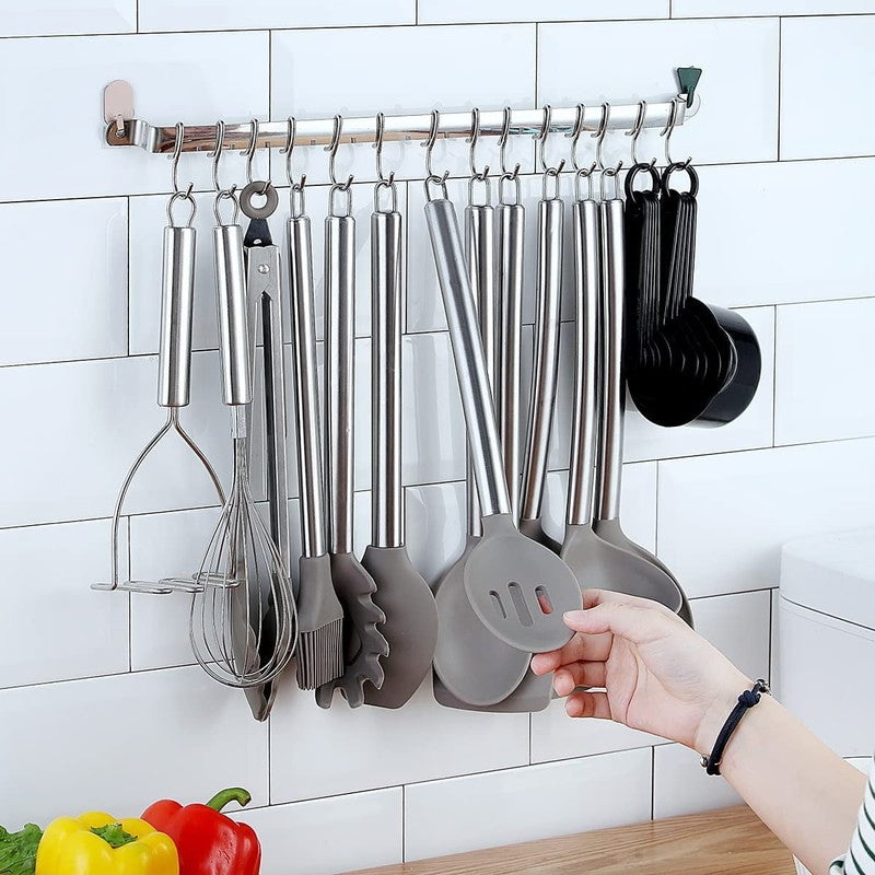 38 Pcs Silicone Kitchen Cooking Utensil Setwith Utensil Rack, Food Grade Silicon2