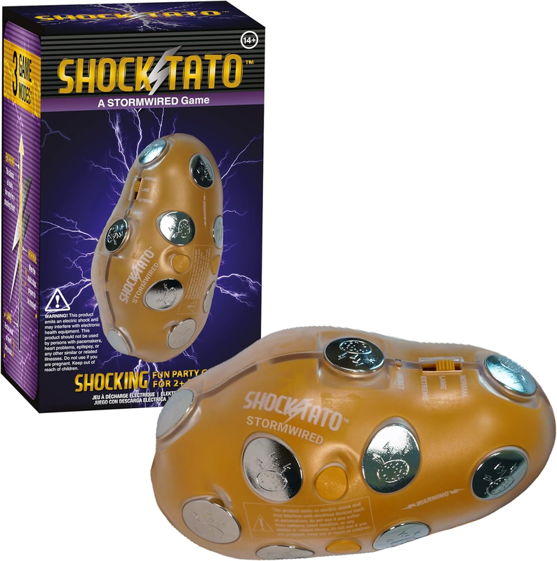 Shocktato Party Game by Stormwired Funny Shocking Potato Gag Gift for Teens0