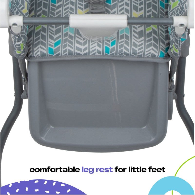 Simple Fold High Chair, Navy Glam9