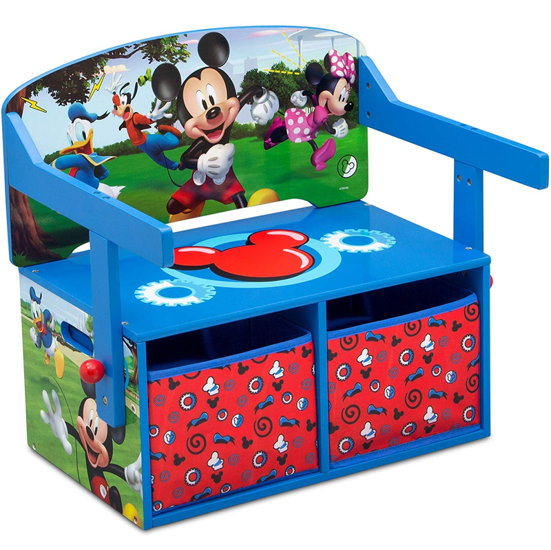 Mickey Mouse Kids Convertible Activity Bench9
