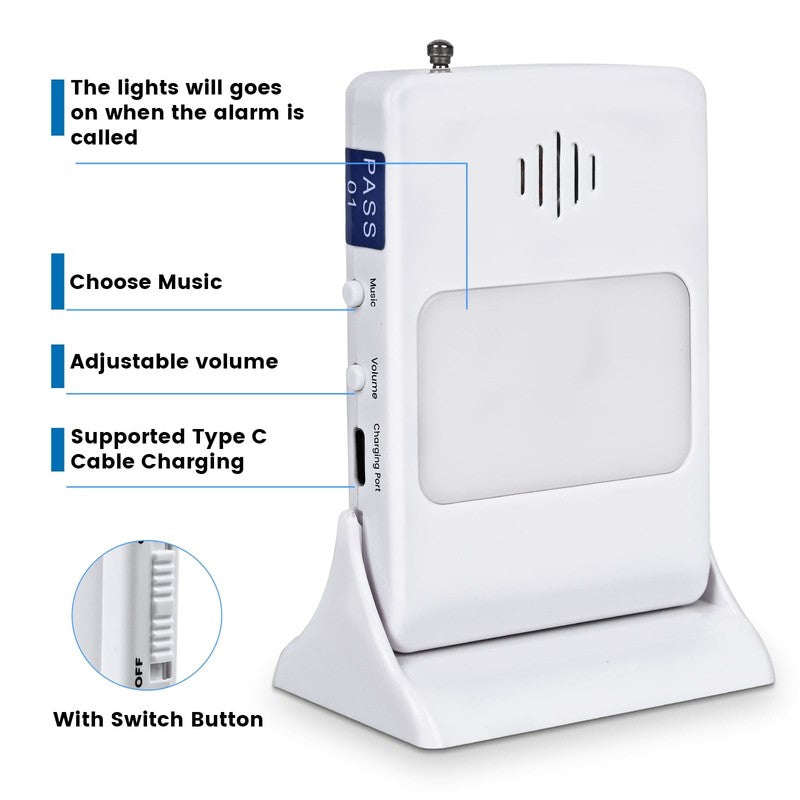 Bed Exit Alarm – Real Time Monitoring of Bed Activity to Prevent Falls Ideal for4