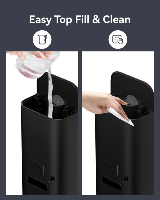 8L Cool Mist Humidifier Large Room Quiet Ultrasonic 3 Speed Timer Humidistat8