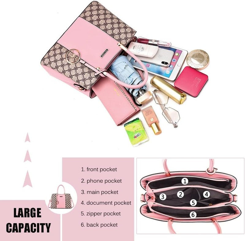 Women Purses Handbags Top Handle Satchel Shoulder Messenger Tote Bags4